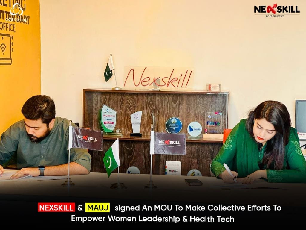 NeXskill signed mou with mauj​