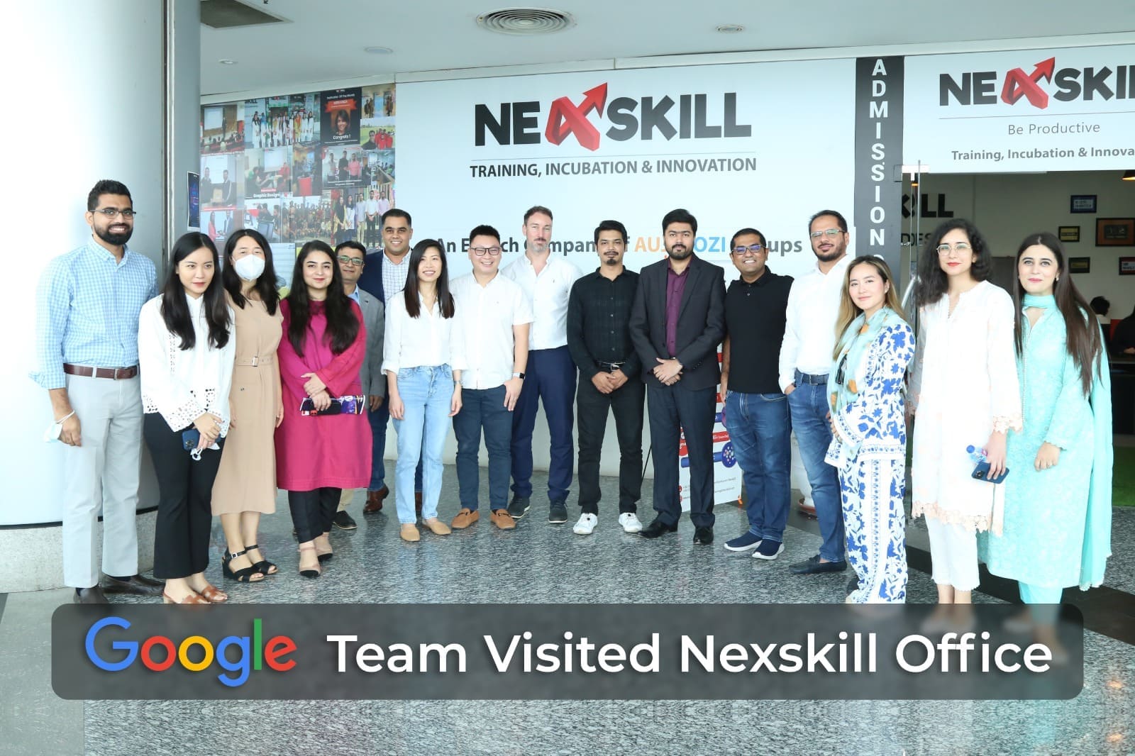 google-team-visit-nexskill-lahore-arfa-tower-2026